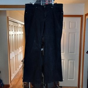 Faded Glory Black Boot Cut Jeans